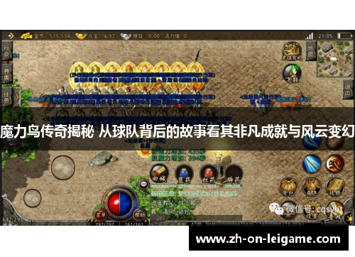 魔力鸟传奇揭秘 从球队背后的故事看其非凡成就与风云变幻